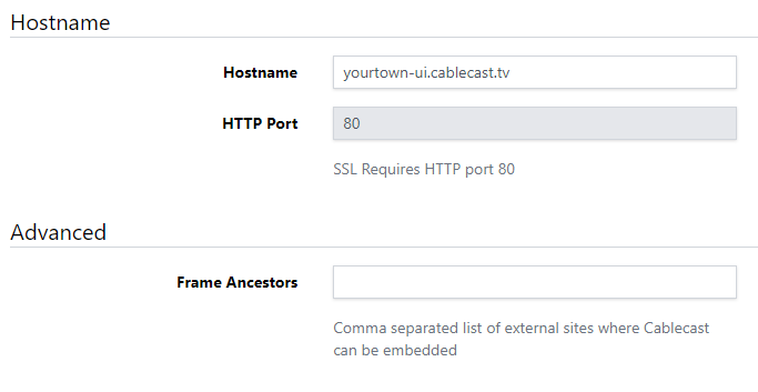 Public Connectivity